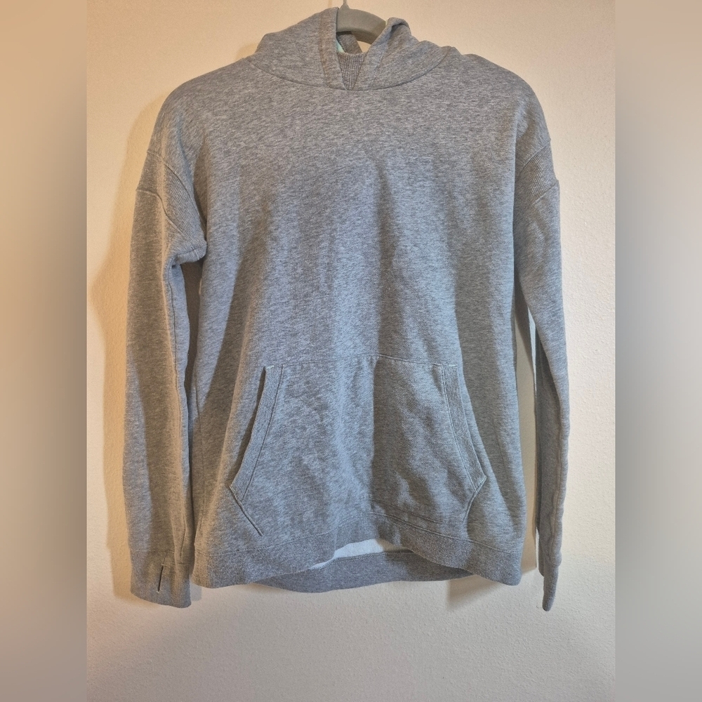 Champion Gray and Green Sweatshirt
